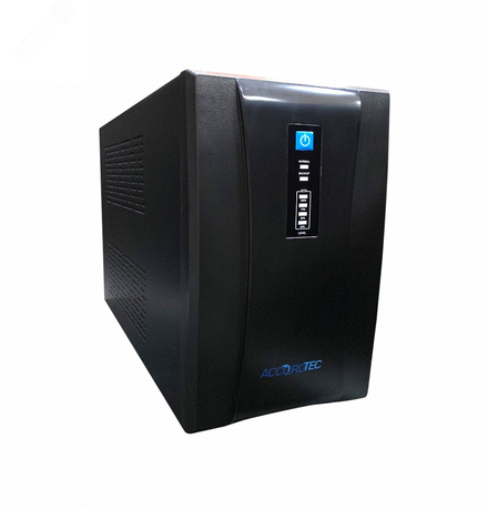 Источник бесперебойного питания - AT-06376 AccordTec UPS-1200VA