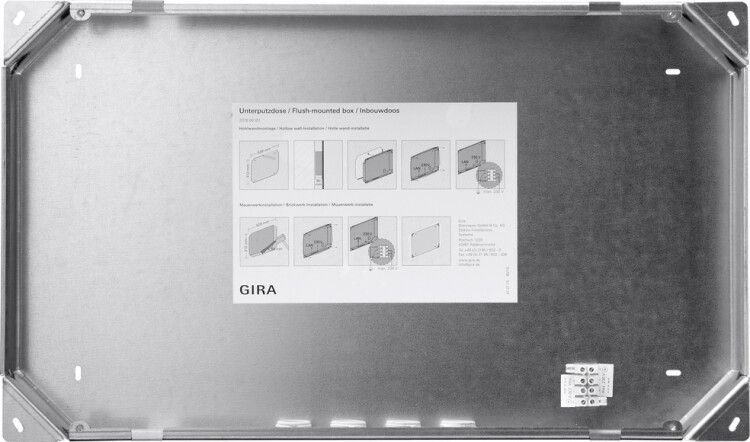 Установочная коробка для панели Gira Control 19 | 207600 KNX