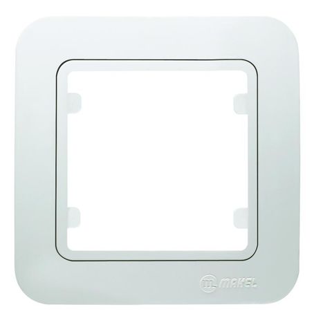 Рамка белая с вставкой - 18002701 Lillium Makel