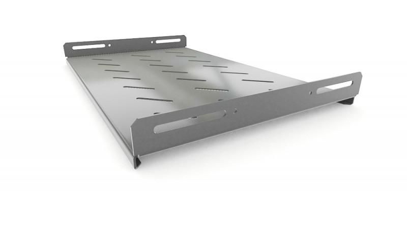 Полка стационарная Г=300мм нагр. до 20кг TSH3L-300-RAL7035 с боков. крепл. для шкафов TTB TTR TWB/TWB-FC 485х300мм сер. RAL 7035 Hyperline 451898