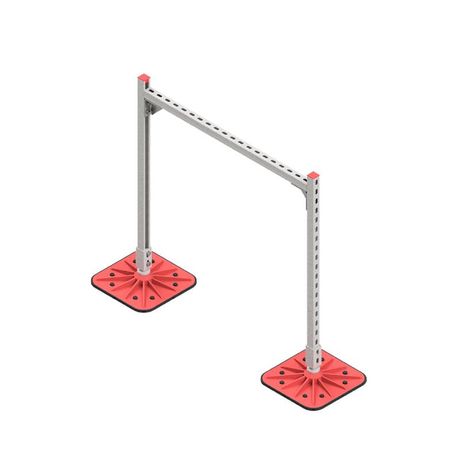 Конструкция опорная для горизонт. прямоугольн. воздуховодов и метал. лотков кабеленесущих систем TECHNORAPTOR FOOT 1000х1000 HD КМ TR0288 КМ-Профиль