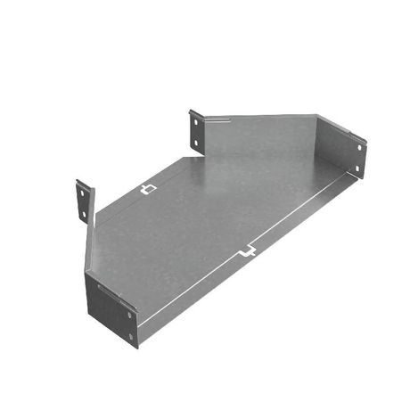 Переходник центральный 100х300-600мм "ПЛЮС" HD85 КМ PL17896 КМ-Профиль