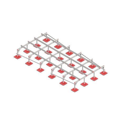 Конструкция опорная для установки оборудования TECHNORAPTOR FOOT 2500х5000 HD КМ TR0259 КМ-Профиль