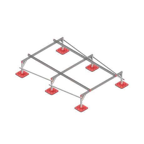 Конструкция опорная для установки оборудования TECHNORAPTOR FOOT 2000х3000 тип 1 HD КМ TR0251 КМ-Профиль