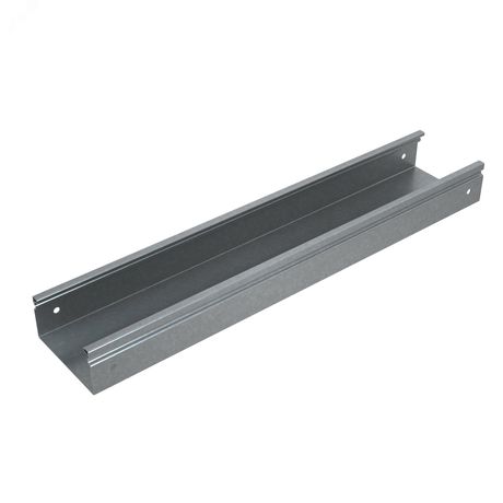 Лоток неперф. 50х100х1,5 L2500 мм Стандарт ПЛЮС INOX304 - LNEplus50-100-1.5-2500 КМ-Профиль PL12618