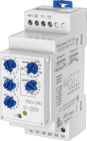 Реле времени РВО-083 УХЛ2 24-240В AC/DC Меандр A8302-16938520