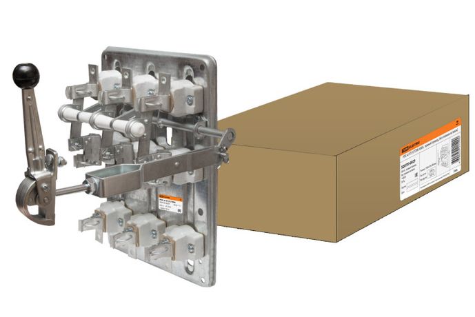 Рубильник РПС-4/1П У3 TDM (400А, правый привод, без плавких вставок) | SQ0730-0029