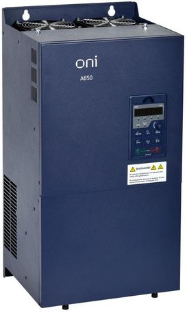Преобразователь частоты A650 380В 3Ф 110кВт 210А M | A650-33E110M ONI IEK
