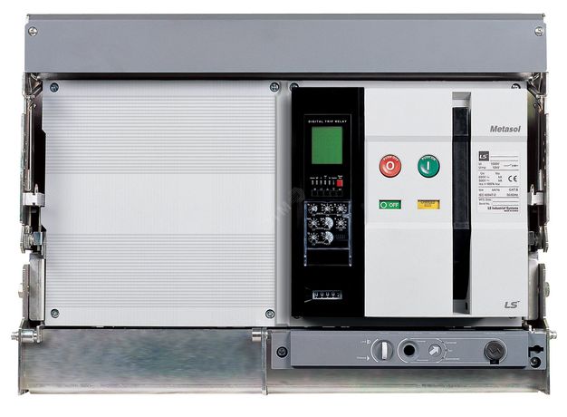 Автоматический воздушный выключатель (без корзины, поставляются только в комплекте с корзиной, корзина выписывается отдельным артикулом) Metasol AS-50F3-50A M2D2D2BX AC6U0 - 287100868B LSIS