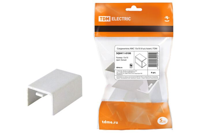 Соединитель КМС 15х10 (4 шт./комп.) | SQ0411-0100 TDM