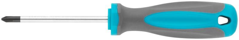 Отвертка CrV сталь прорезиненная ручка PH1х75мм MOS 53702М