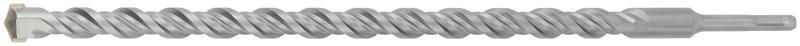 Бур по бетону SDS PLUS, Профи, W-образная вставка, двойная спираль, 22 х 460 мм - 32847 РОС