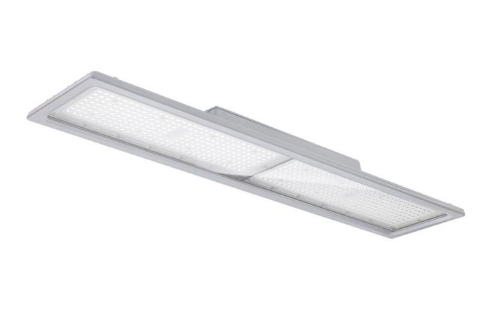 Светильник светодиодный ДСП IB 24 C 200W W 840 L700 GR CL 745х150х110мм 200Вт 4000К IP65 HB 90 High Bay линейный подвесной со стекл. сер.   16092424388
