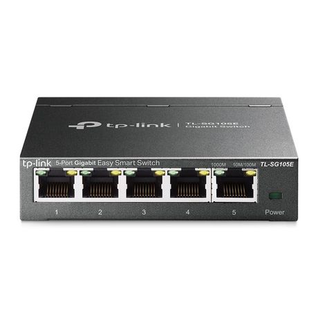 Коммутатор TL-SG105E Easy Smart гигабитный 5-портовый TP-Link 1344269 TP-Link арт. 1344269