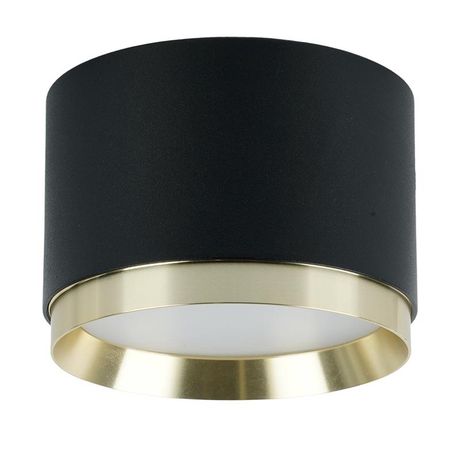 Светильник ДПО-12w GX53 без лампы черный/золото - 52021 FERON