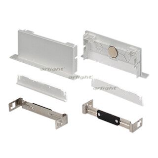 Заглушка S2-LINIA94-F Silver (ARL, Пластик) | 021185 Arlight