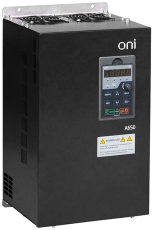 Преобразователь частоты A650 380В 3Ф 45kW 91А ONI | A650-33E45 IEK