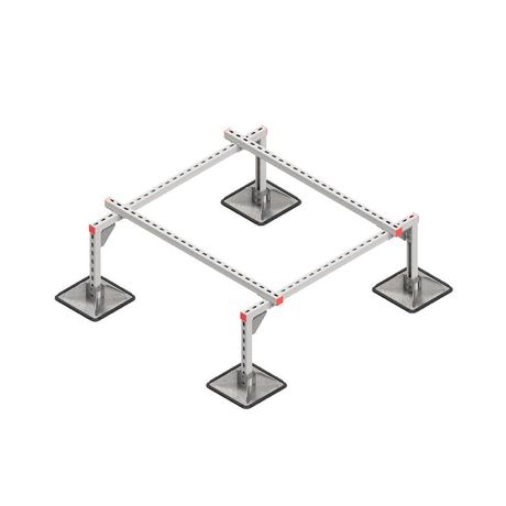 Конструкция опорная для установки оборудования TECHNORAPTOR STEELFOOT 1200х1200 КМ TR0107 КМ-Профиль