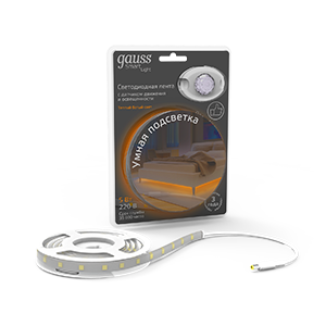 Подсветка светодиодная умная Sensor 5Вт 2700К 1.2м сенсорная GAUSS 311011105
