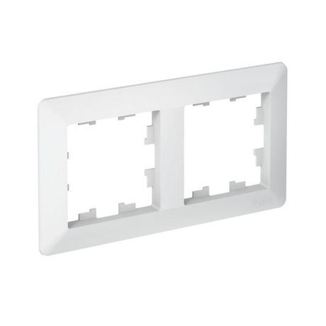 Рамка 2-м AtlasDesign Air лотос/дым. бел. SE ATN221302 APC