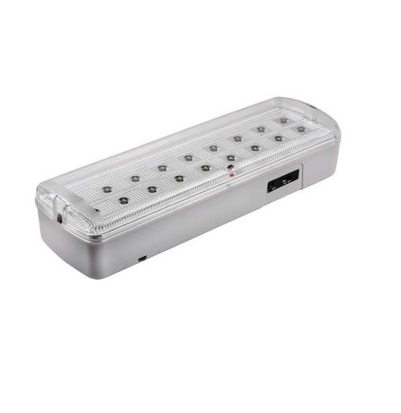 Светильник светодиодный аварийный СБА 1048С 18LED с наклейкой ''ВЫХОД'' lead-acid AC/DC LLT - 4690612000589