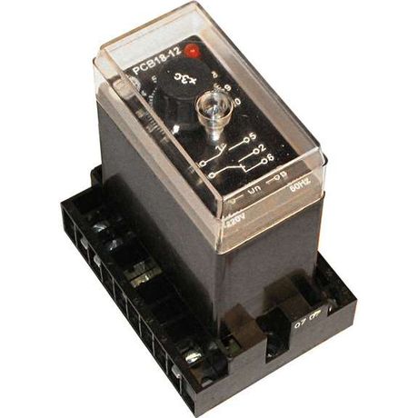 Реле времени РСВ-18-12 220В (1..10сек) 50Гц пер. прис. ВНИИР A8120-77130322