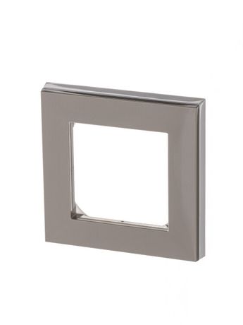 Рамка ABB Levit 1 пост кофе макиато / белый - 2CHH015010A6018