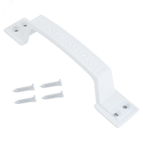 СТАНДАРТ РС 100 WW белая ЕВРОПАКЕТ - 10220 Ручка-скоба ПТК