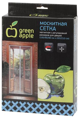 Сетка магнитная универсальная с регулир. размером 220х50см в упак. 2шт Green Apple Б0032055 ЭРА