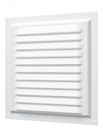 Решетка вентиляционная вытяжная стальная с покрытием полимерной эмалью 200х200 - 2020МЭ ЭРА 208