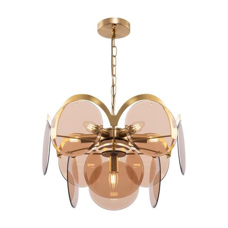 Светильник подвесной Tea E14х7 60Вт IP 20 - FR5146PL-07G FREYA