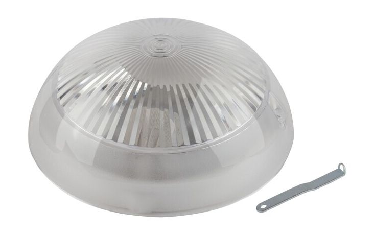 Светильник пылевлагозащищенный под лампу для ЖКХ НБП 06-60-011 антивандальный (прозр) "Сириус" 60Вт, Е27, 220В, IP54, У3 | Б0048409 ЭРА