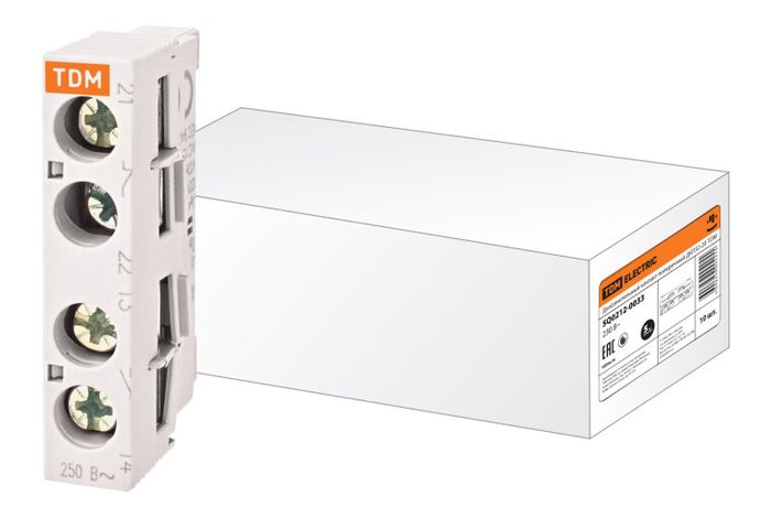 Дополнительный контакт поперечный ДКП32-20 | SQ0212-0033 TDM