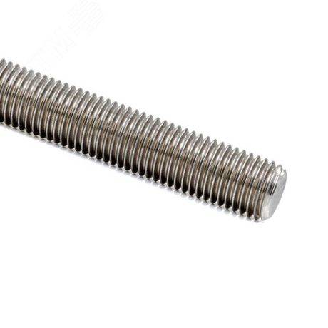 Шпилька DIN 976-1 М8х1000 резьбовая покрытие цинк - DIN976-М8х1000 Крепдил 9138944-810