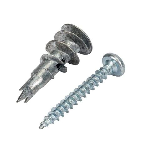 Дюбель Driva Metal 12х32 с саморезом 4,5х35 (100 шт/уп) | PR08.26203 Промрукав Строитель