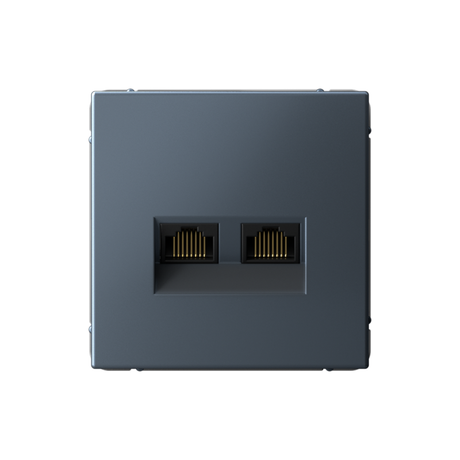 Розетка компьютерная 2-м ArtGallery RJ45 + кат.5E механизм грифель SE GAL000785 APC