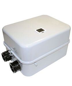 Пускатель электромагнитный ПМ12-063211 У2 В 63А 380В/50Гц 2НО+2НЗ IP54 нереверсивный с реле РТТ-231 53.5-63.0А корпусе кнопкой R Электротехник ET000164