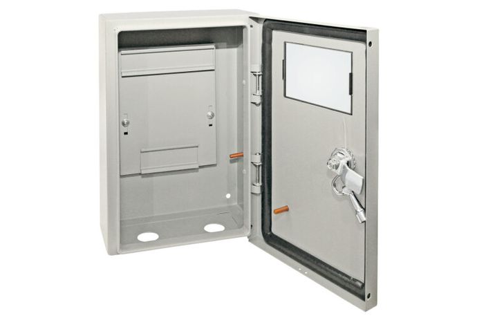 Щит учета ЩУ-1ф/(4мод) 300х200х124 IP54 Народный | SQ0905-2501 TDM