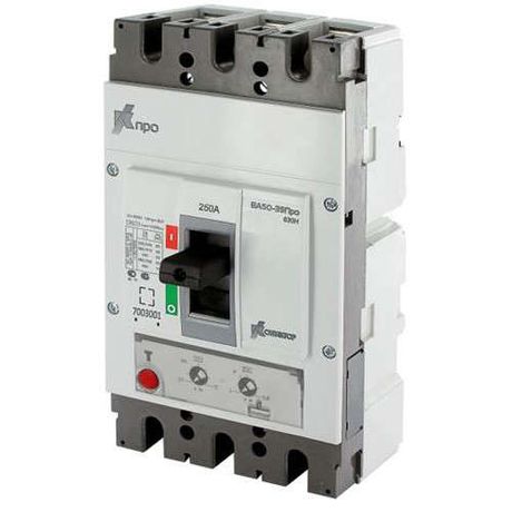 Выключатель автоматический трехполюсный ВА50-39Про 400А 36кА регулировка 0.8-1In - 7013003 Legrand