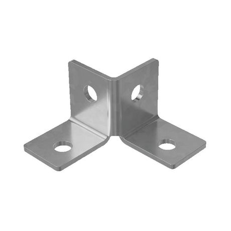 Пластина угловая двойная короткая HD85 - LO55245 КМ-Профиль