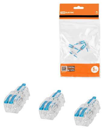 Клемма разветвительная СКР-612 в прозрачном корпусе (4 мм2) (5 шт/упак) | SQ0527-0411 TDM