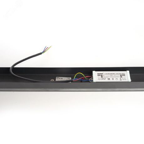 Светильник светодиодный уличный ДБУ-30w 3000К IP54 черный - DH3002 FERON 48023