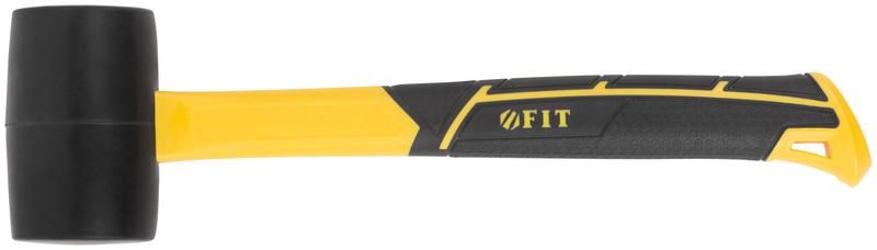 Киянка резиновая, фиберглассовая ручка 45 мм ( 230 гр ) - 45511 РОС