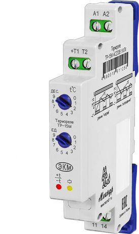 Реле температурное ТР-15М AC230В УХЛ4 без датчика (спец.) Меандр A8302-19911250