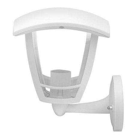 Светильник садово-парковый PP5201 С01 НБУ 07-60-001 У1 "Дели" 4-гран. пластик 230В 60Вт бел. Camelion 14571