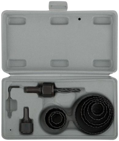 Пила круговая набор 8шт (19; 22; 28; 32; 38; 44; 51; 64мм) в кейсе MOS 36732М