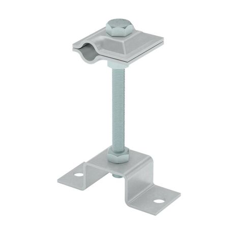 Универсальный соединитель на мостовой опоре для прутка 5-10 мм H130 TD | USMO-H130-5-10 КМ-профиль MA0550