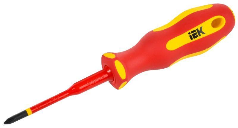 Отвертка диэлектрическая SLIM PH1х80 Т2 ARMA2L 5 | A2L5-SC31-T2-PH-10-080 IEK