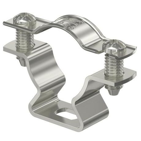 Крепежная скоба дистанционная 20-25 мм (с продольным отверстием) из нержавеющей стали А4 | 1362918 OBO Bettermann ASL 733 25 A4