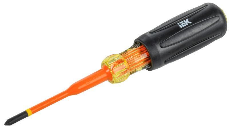 Отвертка диэлектрическая SLIM PH1х80 Т3 ARMA2L 5 | A2L5-SC31-T3-PH-10-080 IEK